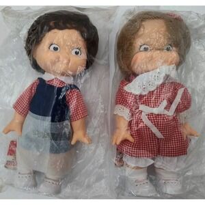 Campbell Soup Kids Baby Dolls VTG 1988 Set Of 2 Special Edition NEW 📸SEE ALL📏